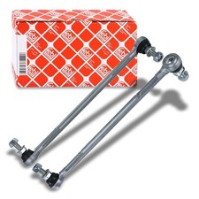 2x PULSANTE FEBI ANTERIORE PER BMW Serie 1 E81 E82 E87 E88 Serie 3 E90 E91 E92 E