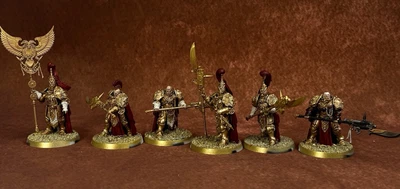 Warhammer 40k Horus Heresy Custodes - Custodian Guard Sodality - bemalt - Bild 1 von 3