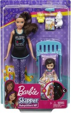 Barbie GHV88 - Skipper Babysitters Inc. Schlafenszeit Spielset mit Skipper-Puppe