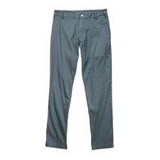 Birddogs Pants Mens 32 Metal Blue-Grey Built In Shorts Active Hybrid City Chino