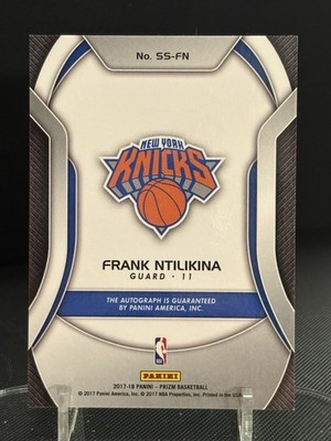 2017 Panini Prizm Sensational Signatures Frank Ntilikina #SS-FN