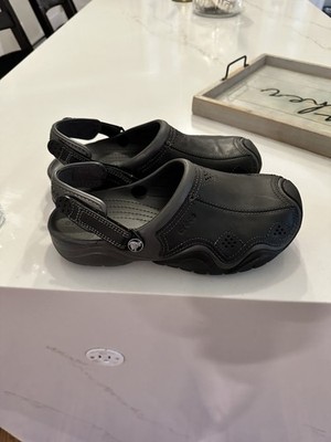 Crocs Work Clog Size 8 Black Great Condition Slip Resistant Slip On Shoes