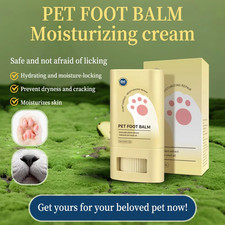 15G Pet Paw Balm - Safe Lickable, Hypoallergenic Non-Irritating, Moisturizing to
