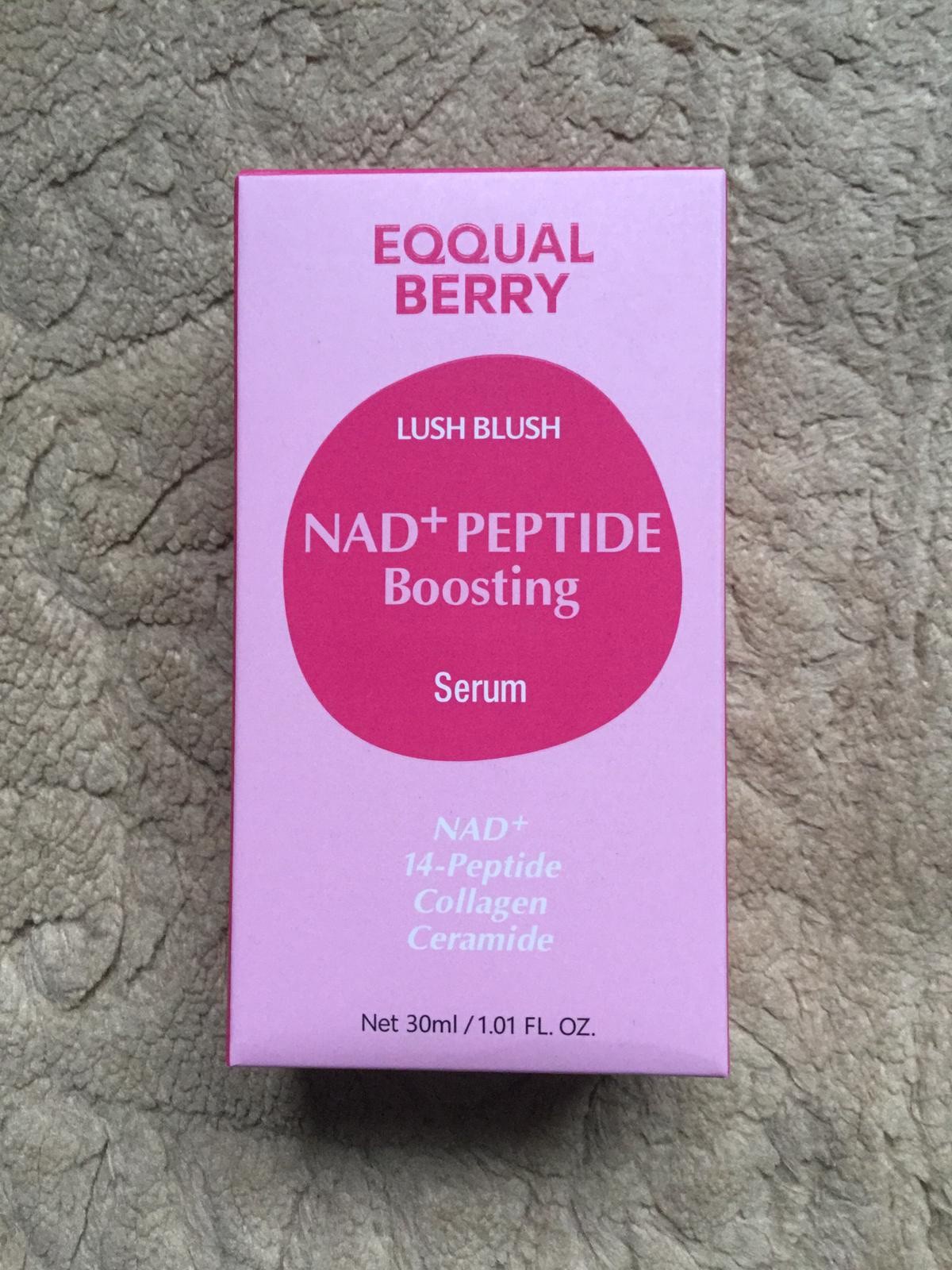 EQQUALBERRY NAD+ Peptide Boosting Serum 30ml - AUTHENTIC FREE SHIPPING