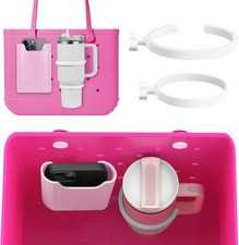 Bogg Bag Cup Holder Accessories - 2 Pack with Silicone Phone Holder