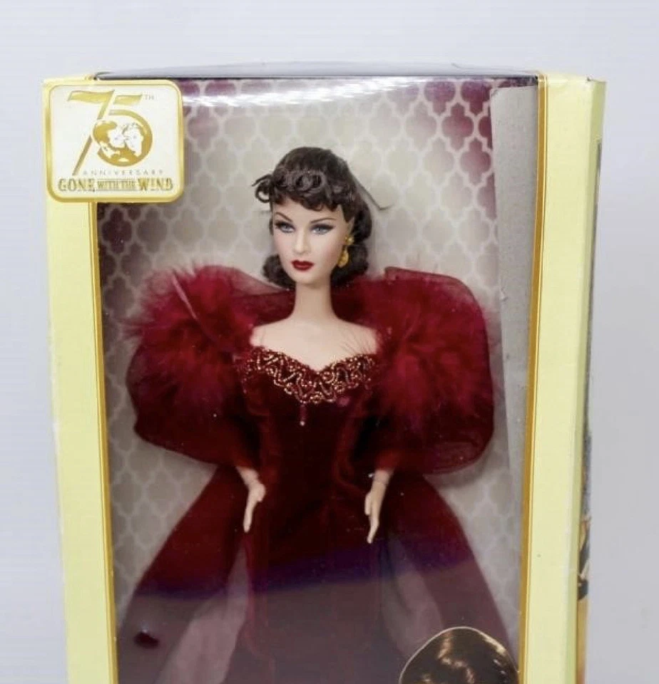 Barbie 75 Aniversario Etiqueta Negra Lo que el viento se llevó Set Foto 2 de 4