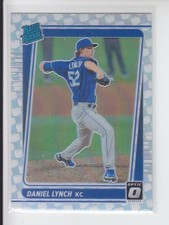 2021 Donruss Optic DANIEL LYNCH Toilet Paper Crisis Prizm Case Hit Royals #125