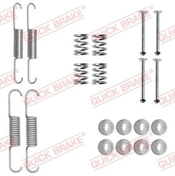 Quick Brake Bremsbacken ZubehÖRsatz Hinten FüR Hyundai Terracan KIA Sorento 1-image