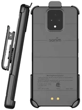 Black Rotating/Ratchet Belt Clip Holster Case for Sonim XP Pro 5G Phone (2024)