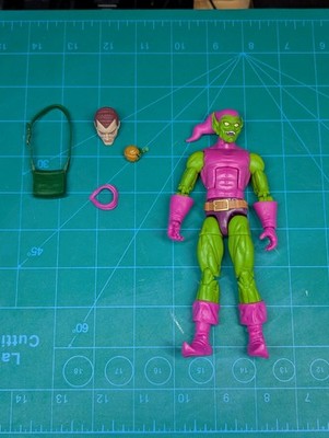 Marvel Legends VHS Spider-Man Animated Green Goblin Loose Incomplete No Glider