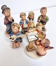 Hummel Musical Orchestra Lot 6pc Angel Musici...