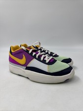 Nike JA 1 SE Basketball Shoes Purple Yellow FN4977-400 Kid s Size 6-7