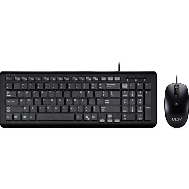 Msi Black Usb Combo Copilot Pro_uk Keyboard Mouse Included Home/Office Qwert - Image 2