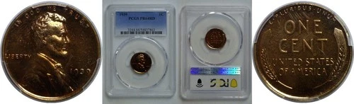 1939-P Lincoln Wheat Cent Proof — photo from the most recent tracked eBay sale