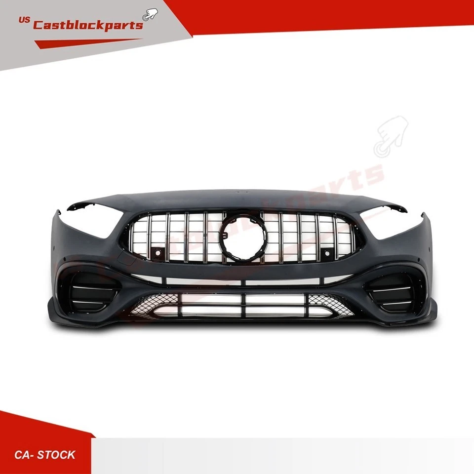 Kit de carrocería de parachoques delantero para Mercedes-Benz Clase A A180 A300 W177 a A45S Kit de cubierta Foto 4 de 4