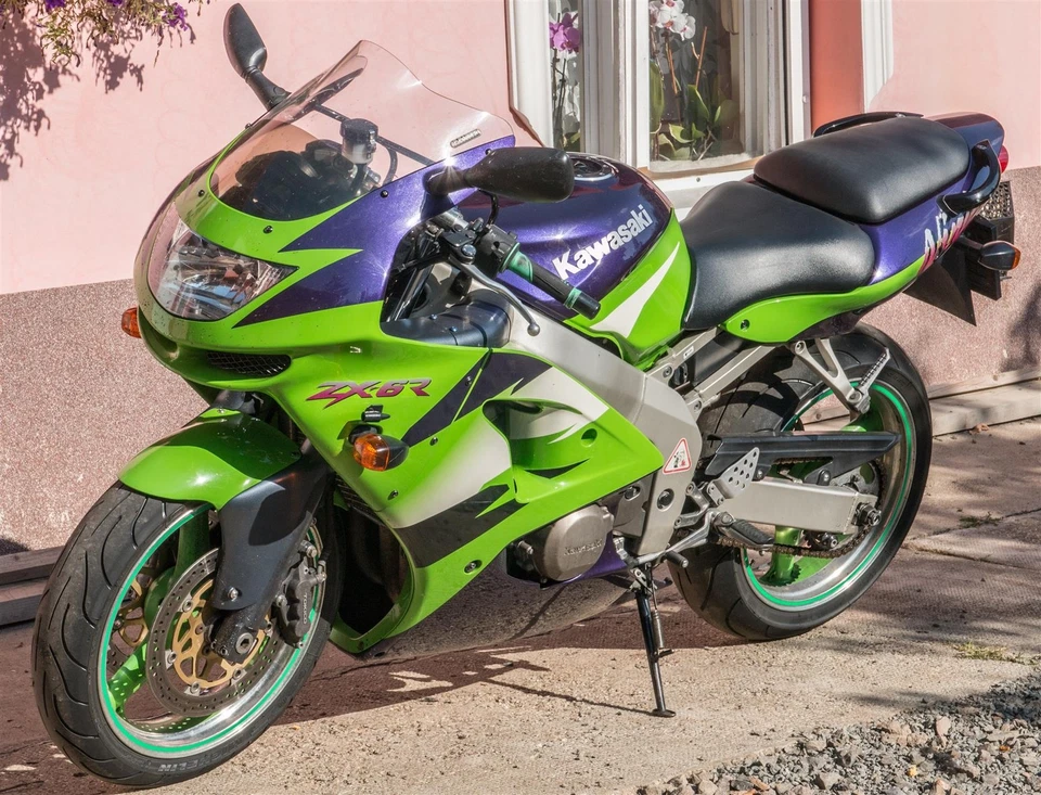 Interruptor izquierdo Kawasaki ZX6R 1998 1999 G1 G2 ZX 6 R ZX-6R Ninja B166 Foto 3 de 4