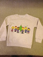 Peanuts Christmas Sweater Size 8 Lighting Doesn't Work