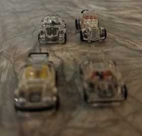 Micro Machines X-RAY Galoob 1990 Lot Transparent Lamborghini Porsche Mercedes 