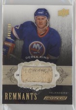 2018-19 Upper Deck Engrained Remnants 48/100 Derek King #R-DK 12mg