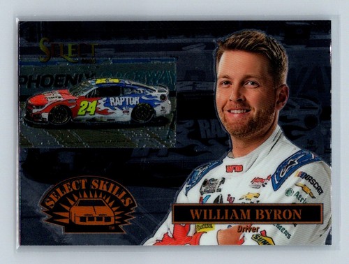 2026 Panini Select NASCAR Skills William Byron [Red] #5 card