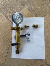 Yellow Jacket 2 Valve SuperEvac Evacuation Manifold 93853/93860 with adapter