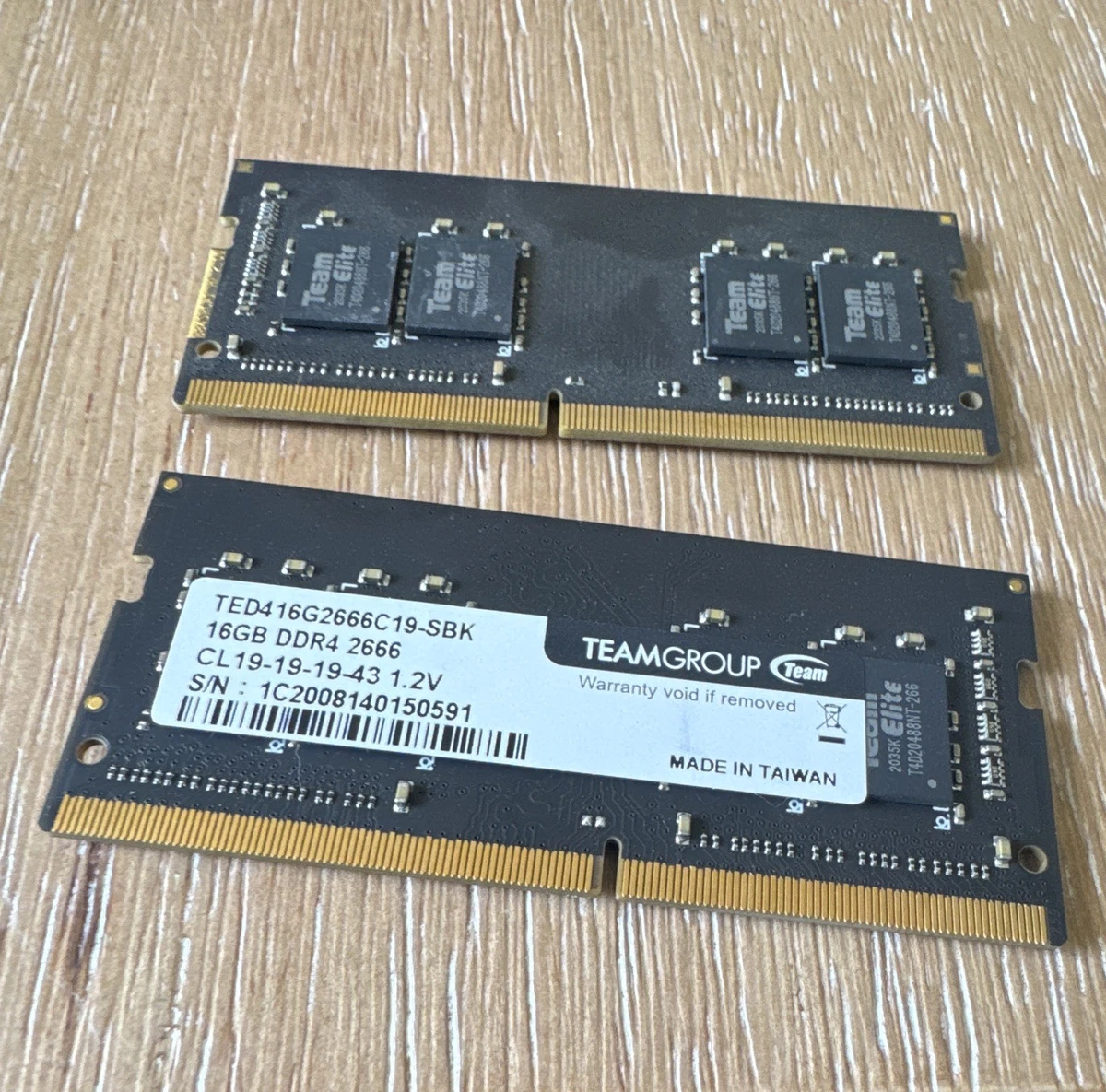 Preços baixos em Team Group PC4-21300 (DDR4-2666) velocidade de