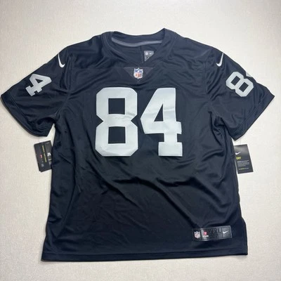 Nike Antonio Brown 84 Las Vegas Oakland Raiders Sewn Black Grey
