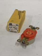 Hubbell IG2310 20A 2P 3W 125V Orange Twist-Lock Receptacle L5-20R
