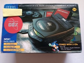Sega genesis CDX lot, CDX console, 32X, games.