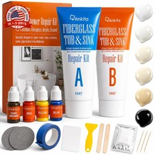 Tub Repair Kit Color Match , for Fiberglass Shower, Acrylic Bathtub For Chips