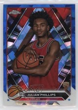 2023-24 Topps Chrome Sapphire Edition Julian Phillips #39 0qw3