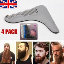4pcs Barber Hair Beard Styling Clipper Guide Comb Hairdressing Tools - UK SELLER