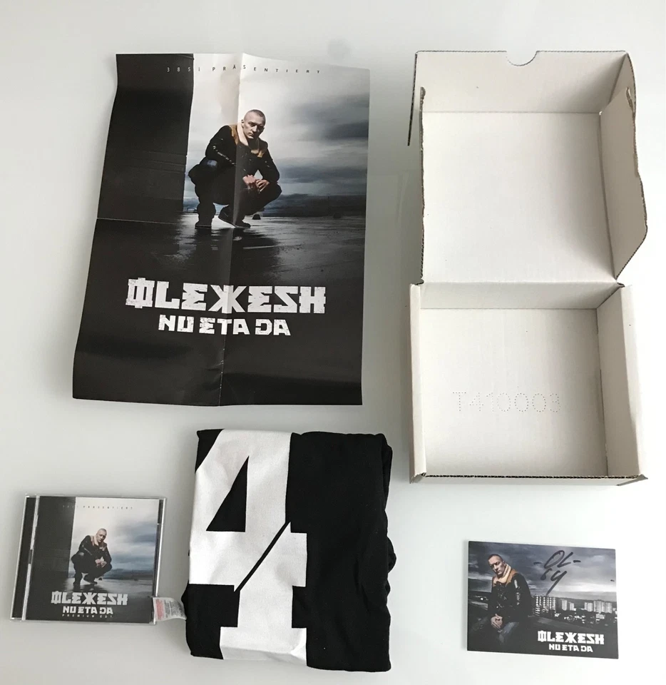 OLEXESH NU ETA DA BOX SET VOLLSTÄNDIG Capital Bra Haftbefehl Celo Abdi Xatar - Bild 2 von 2