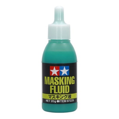 Tamiya 87229 Masking Fluid (20g) Liquid Mask for Plastic Model Painting