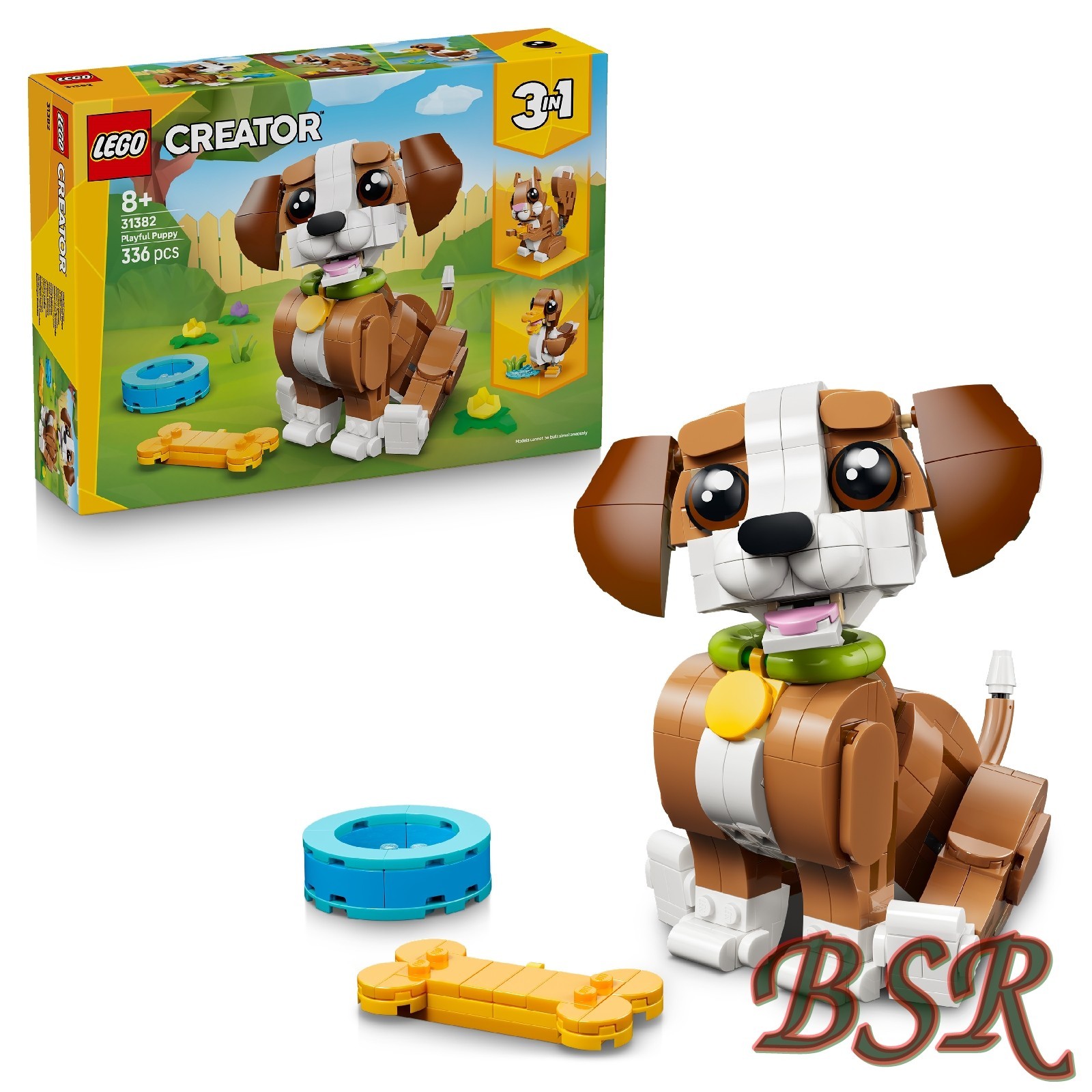Lego Mädchen Marron Adorable Spielzeugbaukasten Spieler Welpe Creator - Bild 3