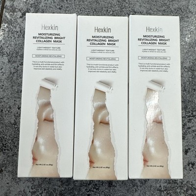 HEXKIN Moisturizing Revitalizing Bright Collagen Mask 80g Korean Skincare