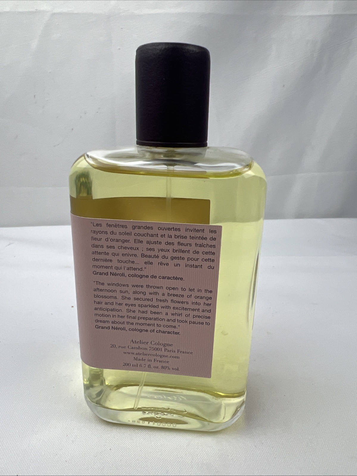 ATELIER COLOGNE GRAND NEROLI 200 ML SPRAY