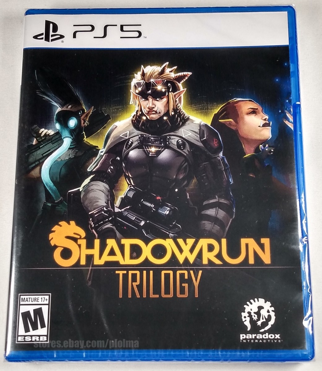 SHADOWRUN TRILOGY New PS5 Game PlayStation 5 Limited Run