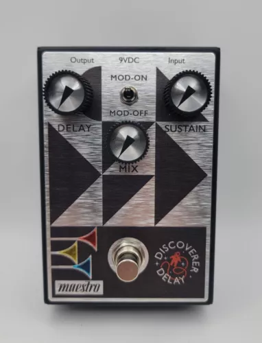 Maestro Electronics Discoverer Delay Analog True Bypass Guitar Effects Pedal