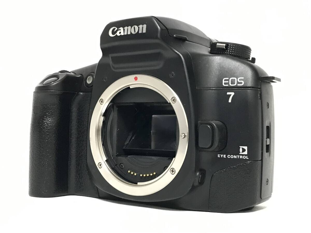 Canon EOS 7 ELAN 7E EOS7 Film SLR Camera Body Eye Control Black No