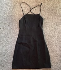 zara little black dress XS NWT