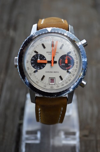 1969 Breitling Chrono-Matic 2110 Chronograph Caliber 12 - 40mm  watch**SERVICED** | eBay