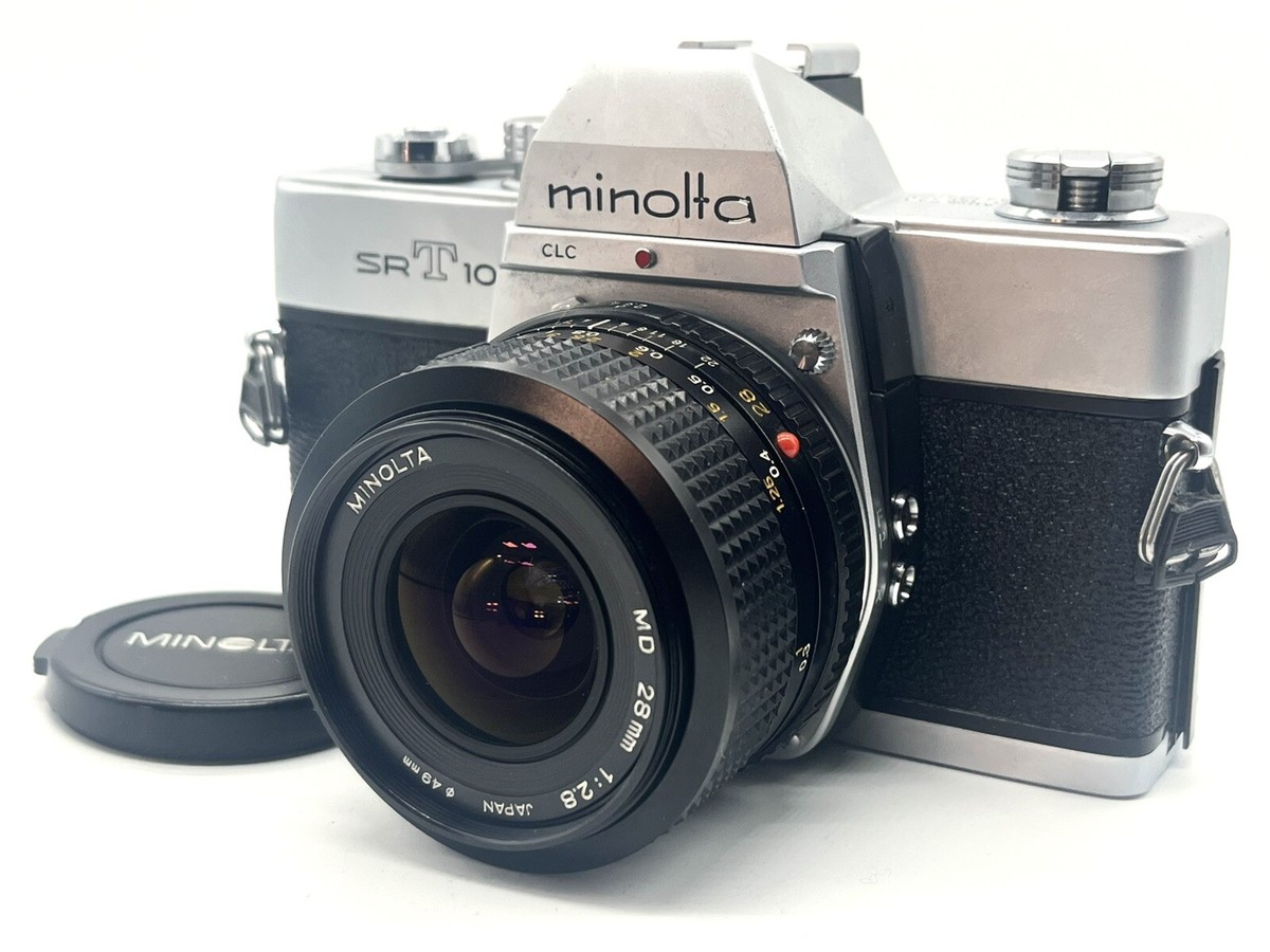 . ＴＲＡＮＬＥ ＧＩＡＹ様用ミノルタ SRT101 一眼レフ フィルムカメラ Exc+5] Minolta SRT 101 Film Camera Meter works New MD NMD