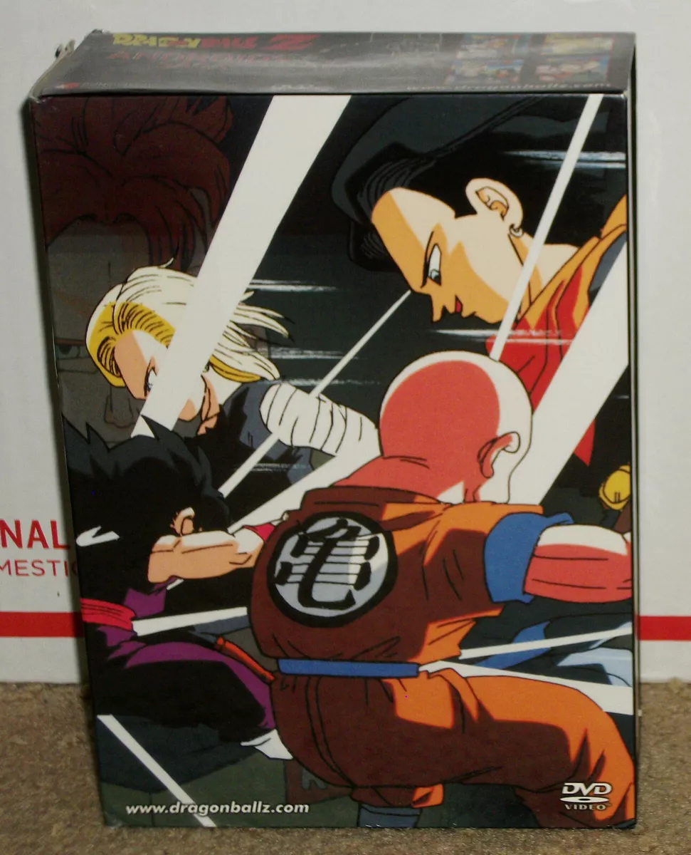 Dragon Ball Z Androids Saga DVD 4-Disc Box Set 704400044823