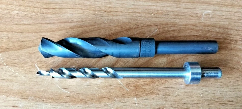 Juego de 2 brocas HS USA | Tamaño: broca Deming de 3/4" y broca de 3/8" ***LEER DESCRIPCIÓN*** Foto 2 de 4