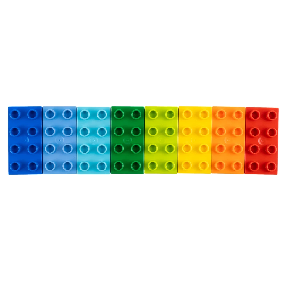 LEGO® DUPLO® Bausteine 2x4 bunt gemischt - verschiedene Stückzahlen - NEU - Bild 3 von 4
