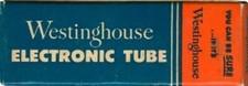 Tube 6AT6 WESTINGHOUSE NOS NIB neuf 1 pièce en boîte d'origine