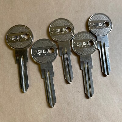 5x SILCA GT17R GIOBERT FIAT ALFA UNCUT BLANK CAR AUTOMOTIVE KEY NEW OLD STOCK