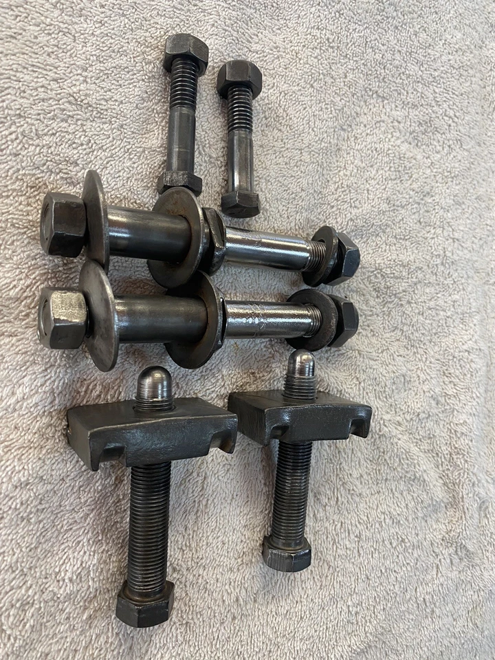 MOPAR A-BODY 72 DODGE DART 2 torsion bar adj+frnt lower+ rear upper shock bolts - Image 4 of 4