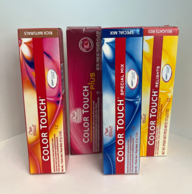Single Wella Color Touch Demi-Permanent Hair Color Packaging May Vary